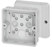 Hensel 62000263 Boîte de jonction (L x l x H) 88 x 88 x 50 mm gris IP55 1 pc(s)