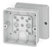 Hensel 62000267 Boîte de dérivation (L x l x H) 98 x 98 x 55 mm gris IP55 1