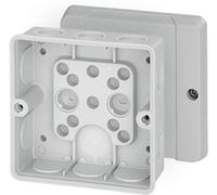 Hensel 62000267 Boîte de dérivation (L x l x H) 98 x 98 x 55 mm gris IP55 1 pc(s)