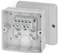 Hensel 62000268 Boîte de jonction sans halogène, plombable (L x l) 98 mm x 98 mm 1 pc(s)