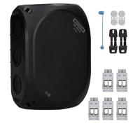 Hensel Boîte de dérivation DK 1010 B 2,5-10 mm² triphasé 16 mm² monophasé 5 broches avec borne IP66 Noir