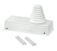 Hensel Bride de montage murale Taille 2 - Avec passe-fil d'entrée 1x 72mm - FP FG 272