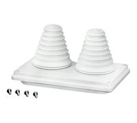 Hensel Bride d'entrée de câble avec 2 bouchons de montage jusqu'à 72mm IP55 - MV FP 66