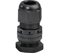 Hensel Combi Ventilation Cable Gland M32 IP66/67 Black - KBS 32 [2 Pieces]
