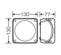 HENSEL HENSEL Boîte de bornes en rangée RX 0614 T Quantité:1