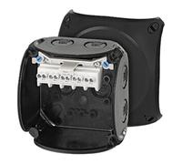 HENSEL Hensel Boîte de dérivation câble 1,5-2,5 5 pôles noir KF 0202 B Quantité:1