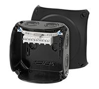 HENSEL Hensel Boîte de dérivation câble 1,5-4 5 pôles noir KF 0604 B Quantité:1