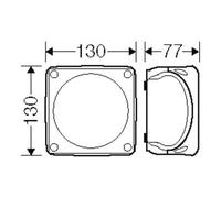 HENSEL Hensel Boîte de dérivation câble 1,5-6 5 pôles KF 0606 G Quantité:1