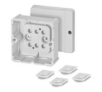 Hensel 6000037 Boîte de jonction (L x l x H) 88 x 88 x 50 mm gris IP54 1 pc(s)
