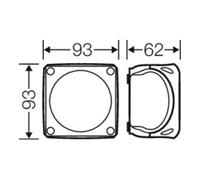 HENSEL Hensel Boîtier de bornes en rangée RX 0205 T Quantité:1