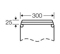 HENSEL Hensel Bride de fixation 19xM16/25 avec FM 25 Quantité:1