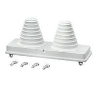 Hensel MI FP 72 Bride de fixation avec presse-étoupe 2x30-72mm - Mi FP 72