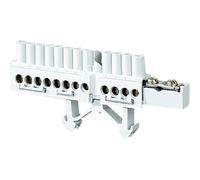 Hensel MI NK 14 Bornier pour rail DIN Gris - Mi NK 14