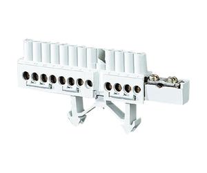 Hensel MI NK 14 Bornier pour rail DIN Gris - Mi NK 14
