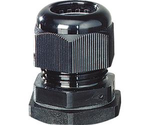 Hensel Presse-étoupe IP67 M40 noir avec décharge de traction - ASS 40 [10 pièces]