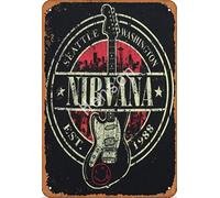 Henson Nirvana Est 1988 Traditional Vintage Tin Sign Logo 12 * 8 Advertising Eye-Catching Wall Decoration