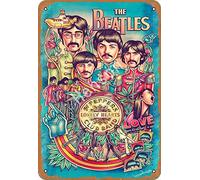Henson The Beatles Traditional Vintage Tin Sign Logo 12 * 8 Advertising Eye-Catching Wall Decoration