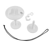 Hensych Bodyboard Wakeboard Mousse Planche de Surf Kit de Montage Surfing Mount avec Sangle Anti-Perte pour GoPro Hero 8/7/6/5/4/3 + / 3/2 / 1.etc (Blanc)