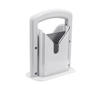 Hensych Trancheuse à bagel pour bagel - Outil de coupe auxiliaire pour outils de cuisine et gadgets - Plastique + acier inoxydable - Blanc