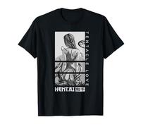 Hentai Tentacle Amour Anime fille japonaise manches Waifu T-Shirt
