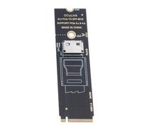 Hentenry Convertisseur M.2 vers Oculink pour disques durs U.2/U.3, prise | Le convertisseur M.2 vers Oculink prend en charge les disques durs U.2/U.3 SFF 8639, haute vitesse 64 Gbit/s