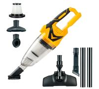 HENYEER Aspirateur à Main Pliable 4 en 1, sans Fil, Compatible avec Batterie Dewalt 20 V, aspirateur Portable Multifonction 10 000 Pa pour Sol, Tapis et Voiture (sans Batterie)