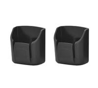 HENYGEN Boîte de rangement automobile avec base antidérapante et crochet invisible, organiseurs d'intérieur de taille compacte pour console centrale, organiseurs de voiture