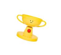 HENYGEN Bols en forme de trophées avec hauteur réglable pour manger des couleurs vives - Support inclinable - Couleur vive - Design trophée facile pour l'alimentation des animaux de compagnie