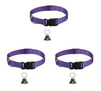 HENYGEN Colliers de mouton avec cloche à vache - Boucle à dégagement rapide - Accessoire pour animal domestique - Pour chèvres et moutons - Avec cloche