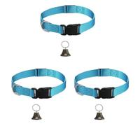 HENYGEN Colliers de mouton avec cloche à vache - Boucle à dégagement rapide - Accessoire pour animal domestique - Pour chèvres et moutons - Avec cloche