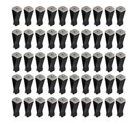 HENYGEN Désodorisant intérieur de voiture - Clips de sortie de voiture - 50 clips de parfum - Raccords de bouteilles en verre de voiture - Pour grille d'aération de véhicule - Huile automobile