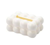 HENYGEN Distributeur de mouchoirs à la mode en coton - Pratique - Porte-serviettes en papier rechargeable - Boîte de rangement pour bonbons en coton