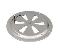 HENYGEN Grille d'aération ronde en acier inoxydable avec commande manuelle pour bateaux et yachts