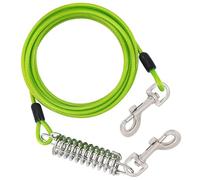 HENYGEN Laisse de chien robuste de 300 cm - Corde de marche anti-fugue - Corde de marche en plein air pour petit et grand - Traction d'entraînement en plein air pour le cou des animaux de compagnie