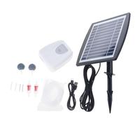 HENYGEN Lot de 1 kit solaire avec pierres à air pour bassins hydroponiques transportables