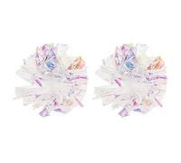 HENYGEN Lot de 2 balles froissées pour chaton avec bruit de bruissement léger et coloré - Sans teinture - Sans teinture
