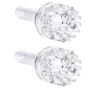 HENYGEN Lot de 2 écumeurs de surfaces en acrylique pour aquarium à installer rapidement - Pour nettoyer les aquariums domestiques