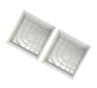 HENYGEN Lot de 2 moules en béton pour décoration de jardin et amélioration de la cour