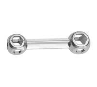 HENYGEN Outils de douilles fonctionnels multifonctionnels comprenant dix tailles idéales pour l'entretien des vélos clés d'entretien des vélos