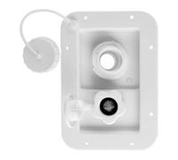 HENYGEN Petit design double entrée d'eau avec joint anti-fuite, entrée solide, fixation rapide pour les amateurs de plein air connexion à l'eau