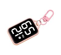 HENYGEN Petite montre numérique porte-clés pour étudiants et enfants avec affichage précis de l'heure électronique accessoires horloge porte-clés horloge