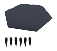 HENYGEN Pierres de marche en résine pour créer des allées de jardin personnalisées, formes multiples et faciles à assembler