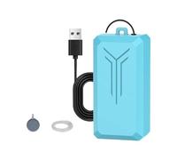 HENYGEN Pompes à bulles polyvalentes alimentées par USB pour aquarium avec une excellente sortie d'oxygène pour différents réglages d'eau Pompes à oxygène flexibles