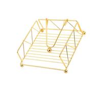 HENYGEN Porte-serviettes carré en fer pour table de salle à manger et organisation de cuisine, support de papier essuie-tout de bureau