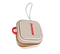 HENYGEN Récipient pliable pour animal domestique avec deux sections pour chats et chiens, sûr simple à entretenir, compact pour une utilisation en extérieur