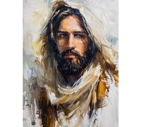 Henypt 14CT Kit Broderie Point De Croix Compté Portrait Diy Broderie À La Main Compté Adultes Pré-Imprimé Cross Stitch Debutant Starter 80x100cm