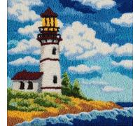 Henypt DIY Kit De Crochet De Loquet Coussin phare
