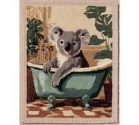 Henypt DIY Kits de Crochet Tapis Koala dans le bain 60x90cm