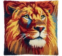 Henypt Kit Point Noué Coussin, lion