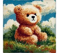 Henypt Kits De Crochet De Verrouillage Coussin, Petit Ours